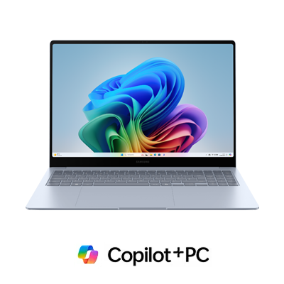Ordinateur Samsung équipé de l'assistant Copilot